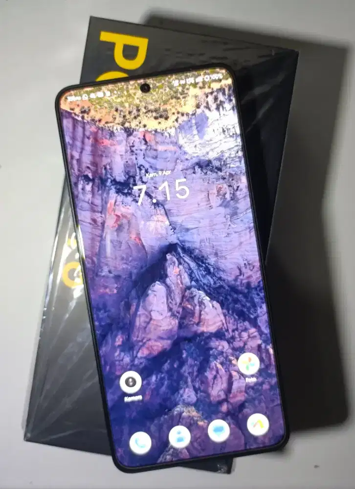 Poco f6 12/512GB hitam Fullset