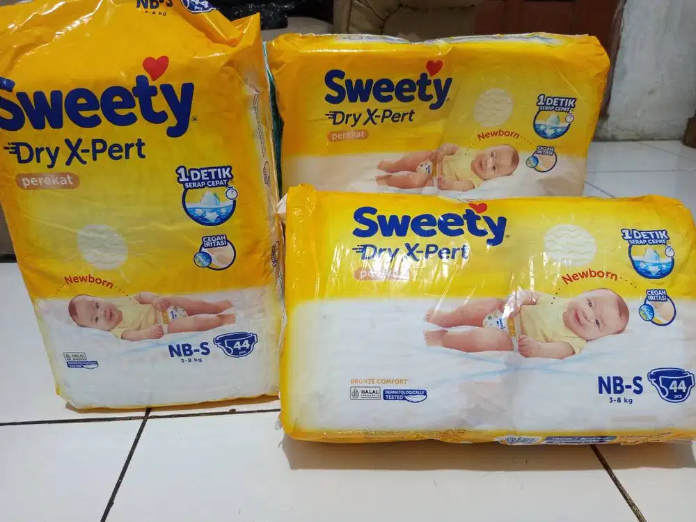 Pampers Sweety Bronze NB-S 44