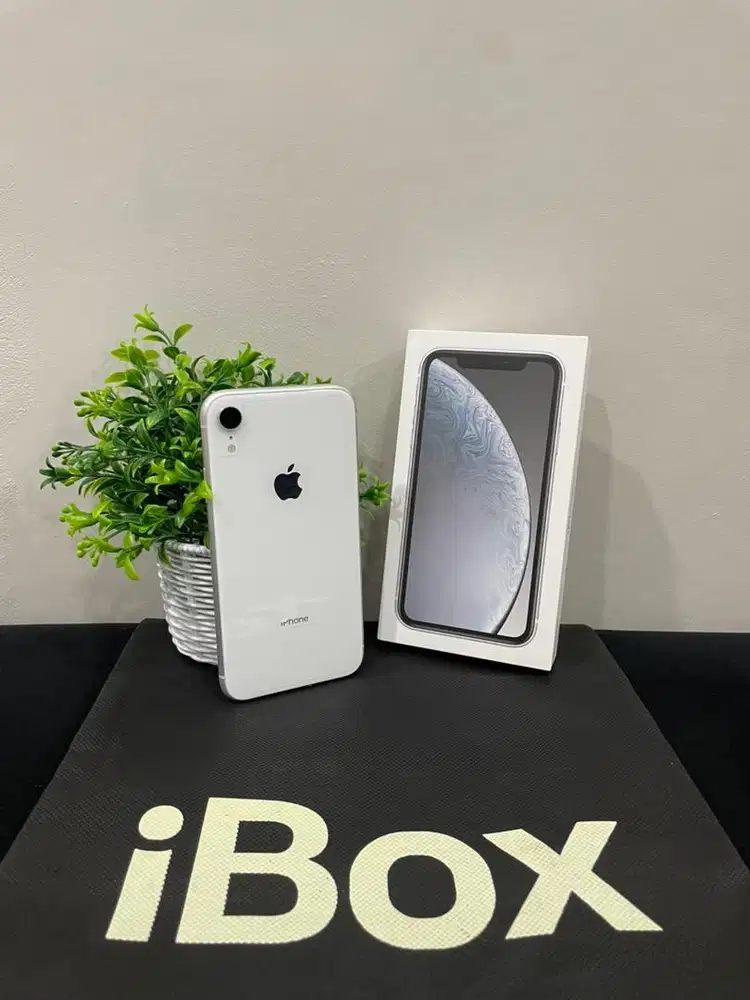 IPhone XR 128GB iBox White mulus Fullset Ori BH 85% 3Utool 98 Permanen