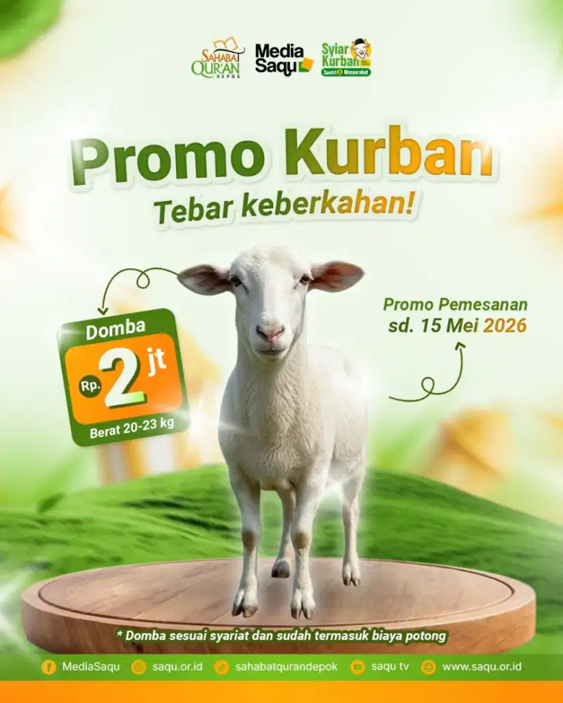 Ready PO hewan Qurban Promo