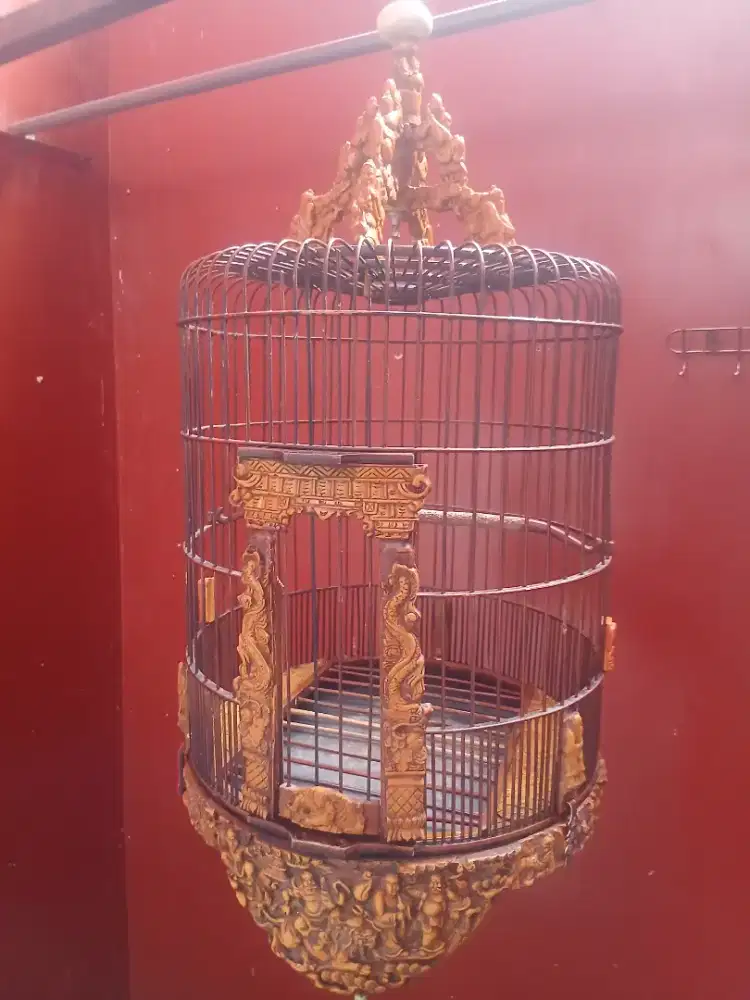 Sangkar kayu burung punglor bagus