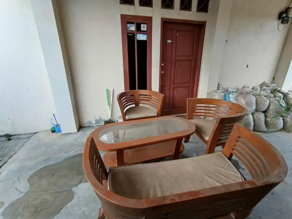 jual kursi meja tamu jati asli