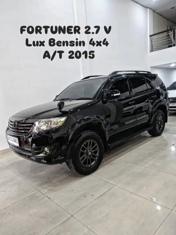 FORTUNER 2.7 V Lux 4x4 Automatic 2015 / 2016 hitam toyota
