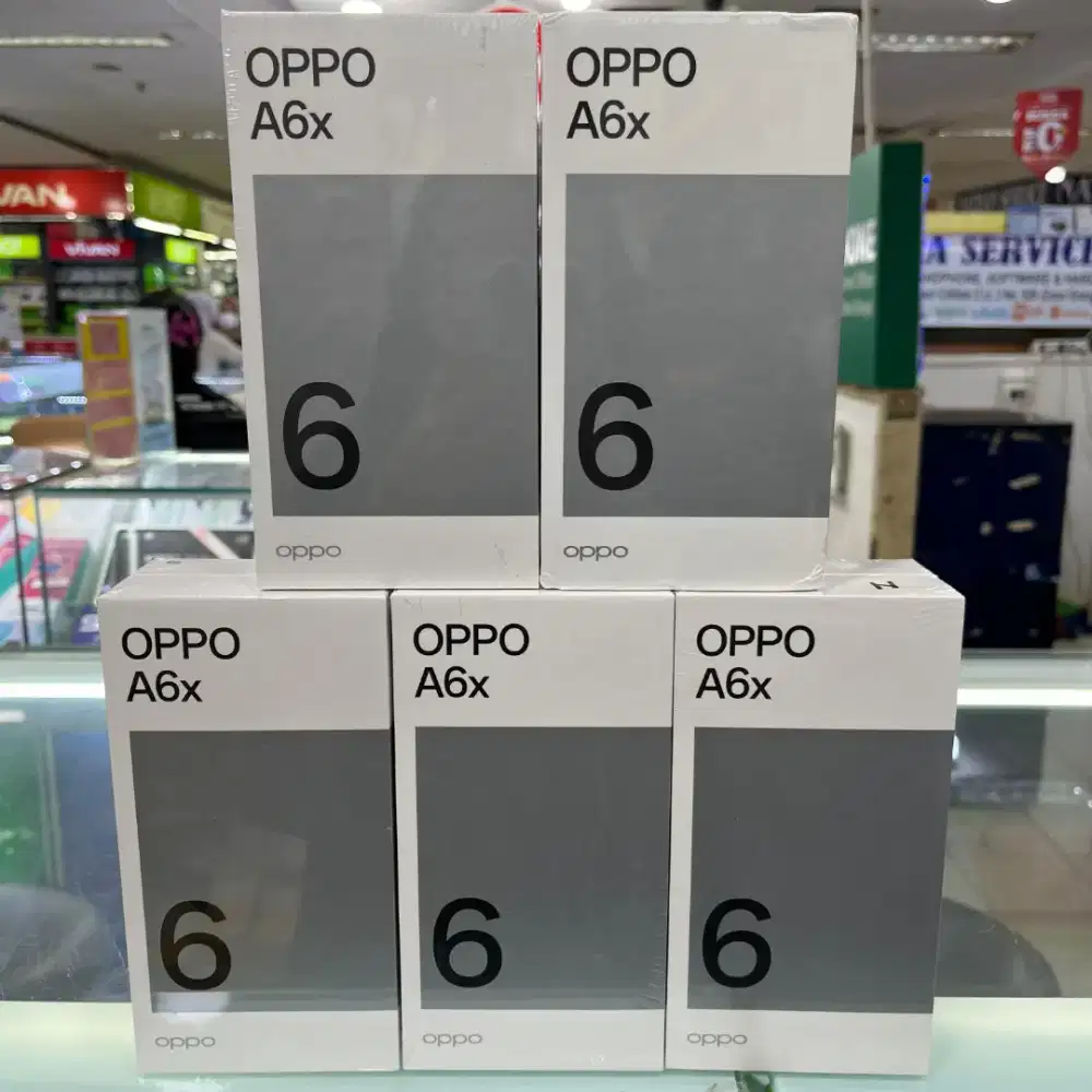 Oppo A6X ram 8gb+8gb/128gb baru garansi resmi harga Promo