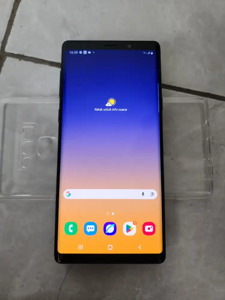 Samsung Note 9 dual sim varian tertinggi 8/512 normal