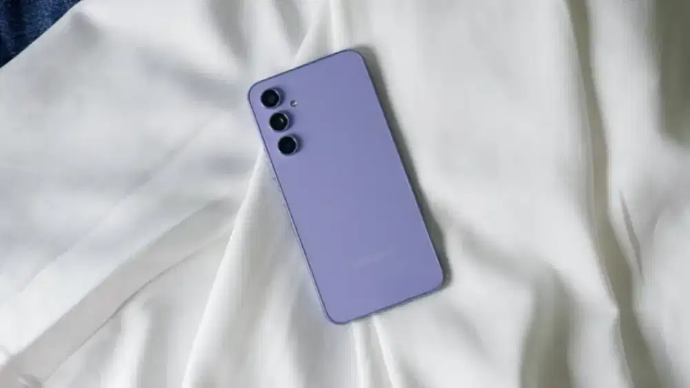 Samsung A54 Purple Resmi Sein  , Mulus LIKE new HP ONLY Siapa cepat