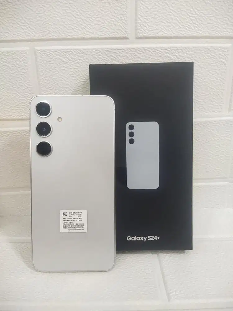 Samsung S24 plus 12/256 sein like new full original