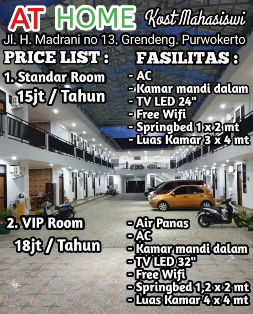 Kost putri purwokerto