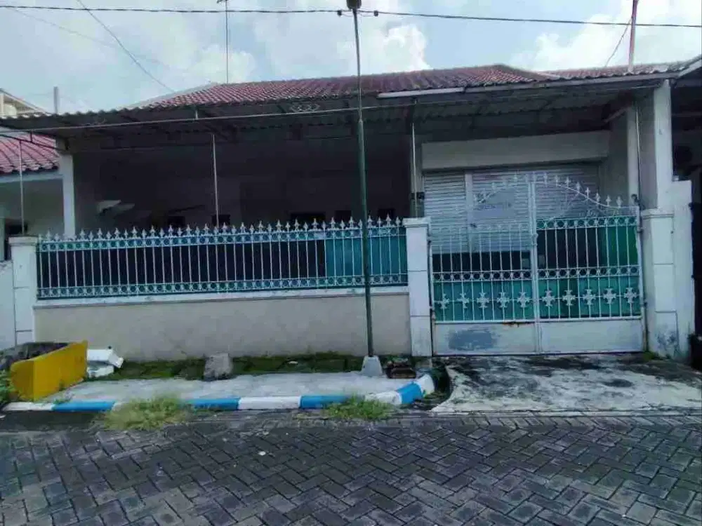 RUNGKUT MAPAN TENGAH LEBAR 9 ‼️ Jual Rumah 1 Lantai dekat MERR