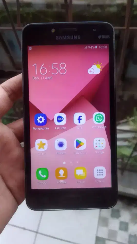 Samsung galaxy J2 prime 4G layar 5 inchi