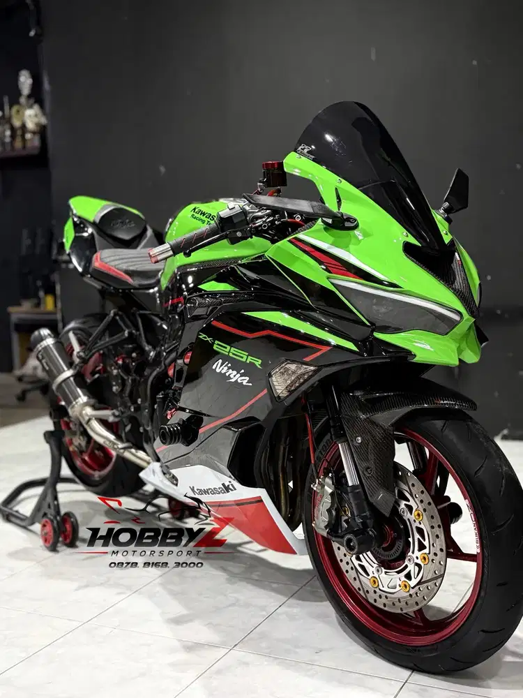 Kawasaki ninja zx25R/zx-25R abs qs modif 2022,km 8rb,pajak on,mantap