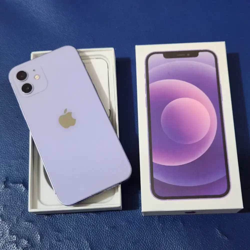 iPhone 12 128gb fullset mulus no minus