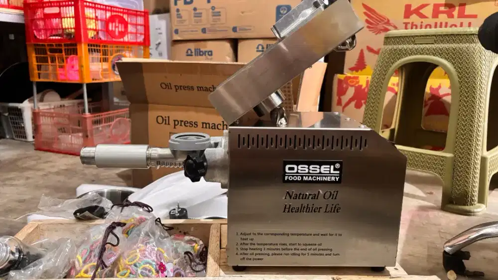 Mesin pres minyak