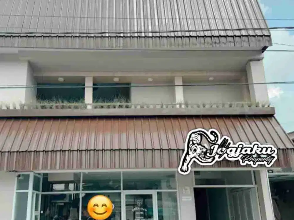 Dijual Coffe shop dan kost pinggir jalan utama selangkah dari kampus UII Terpadu