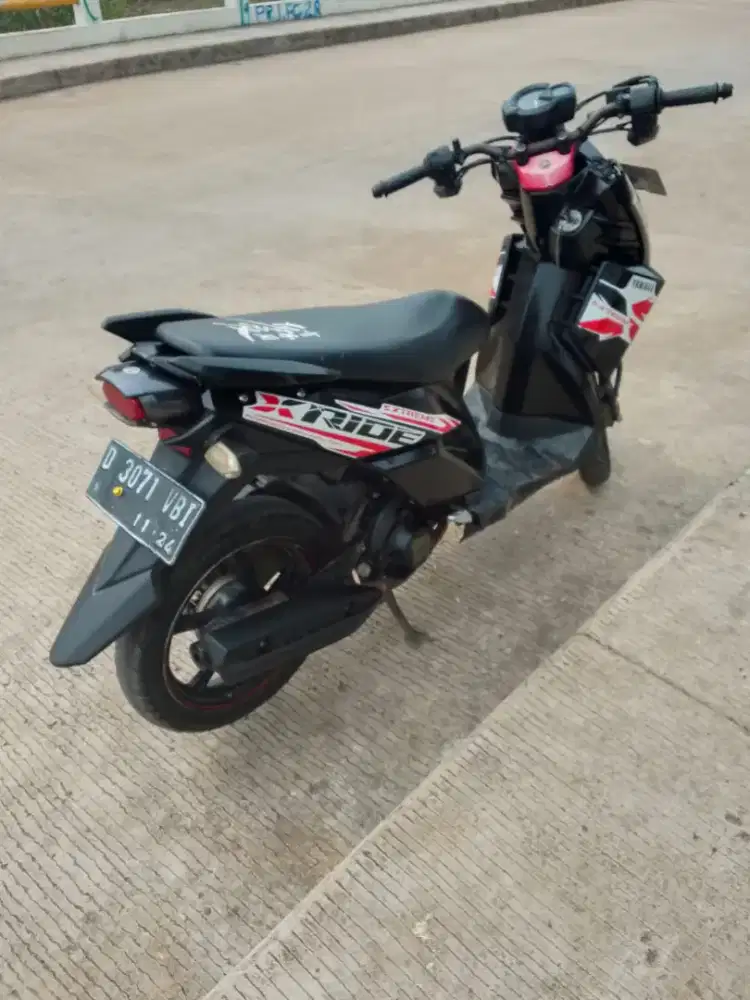 Xride 115cc mesin halus