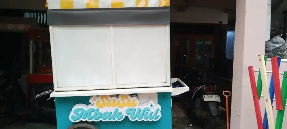 DIJUAL SANGAT CEPAT GEROBAK USAHA