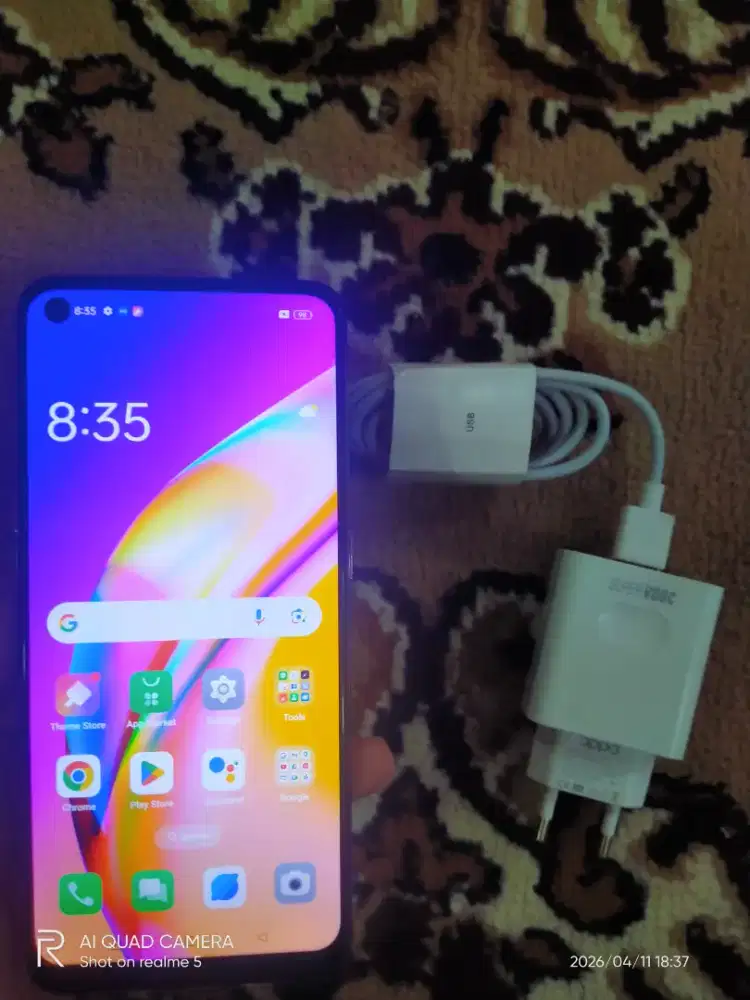 Oppo Reno5f (8/128) normal semua cuman fp off.pas