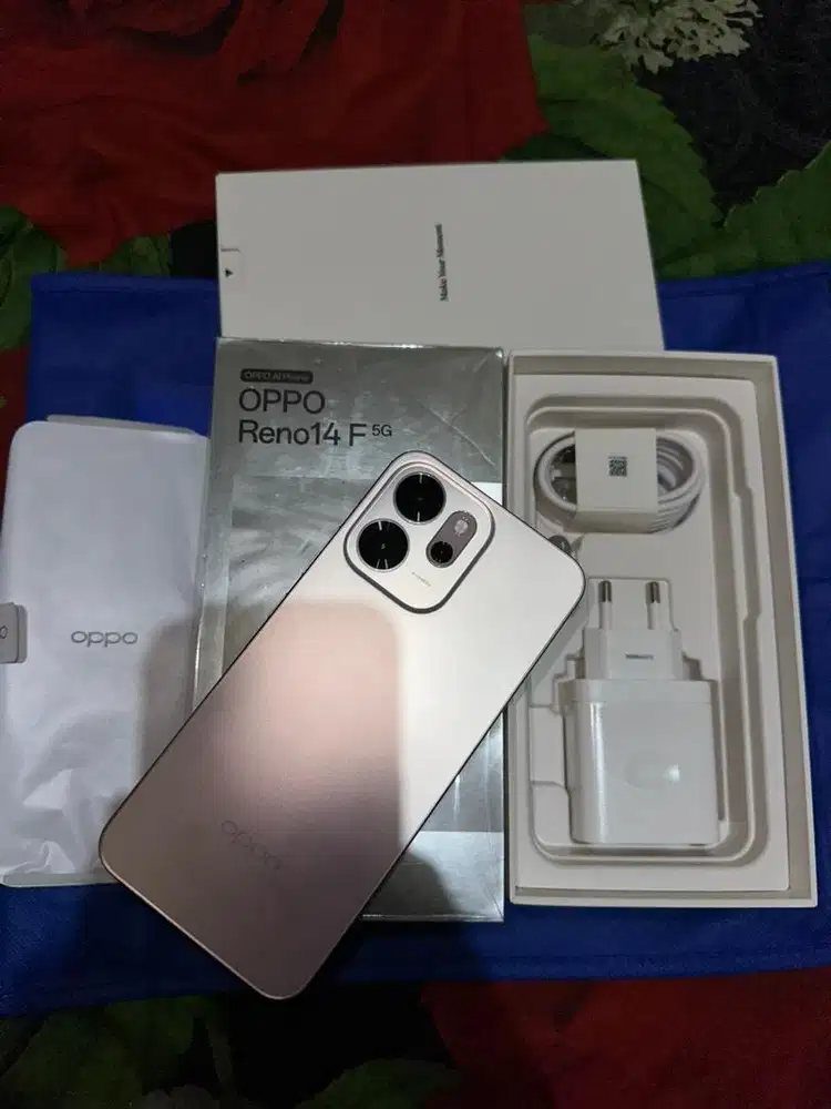 Oppo Reno 14F 5G 8/256GB Fullset Ori