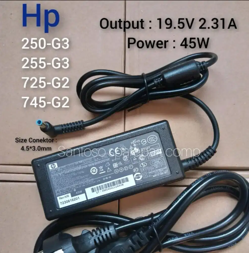 Adaptor charger laptop Original hp 250-G3 265-G3 725-G2 754-G2 Series