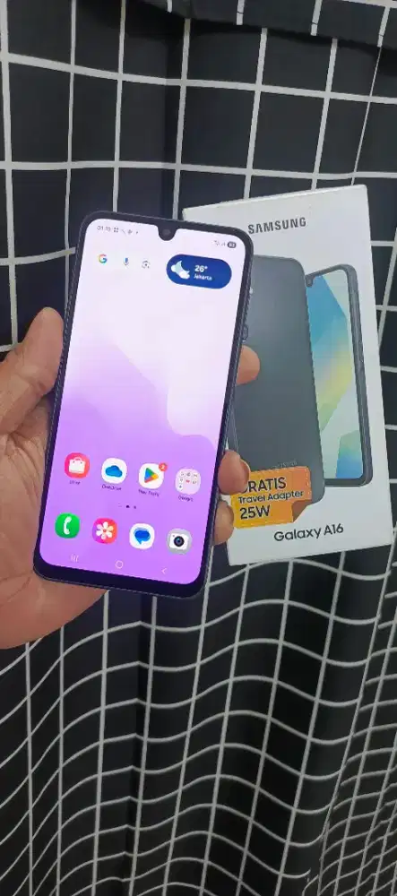 Samsung a16 8/256 orian fullset garansi