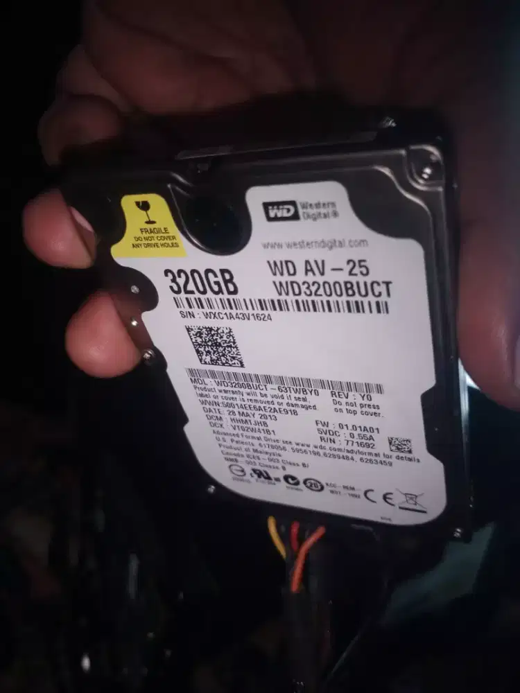 HARDISK SATA 2,5' FOR LAPTOP 320GB GOOD CONDITION JAKSEL