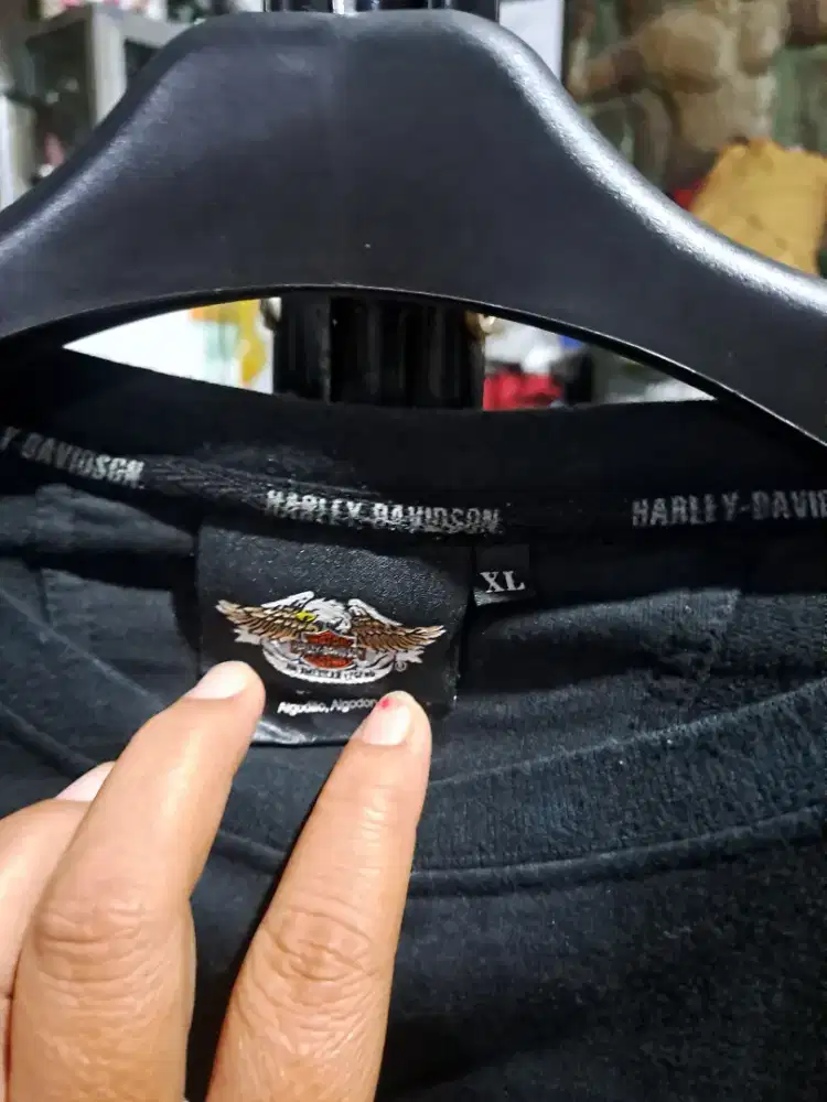 Kaos lengan panjang HARLEY DAVIDSON ANNIVERSARY THN 2003 ORIGINAL