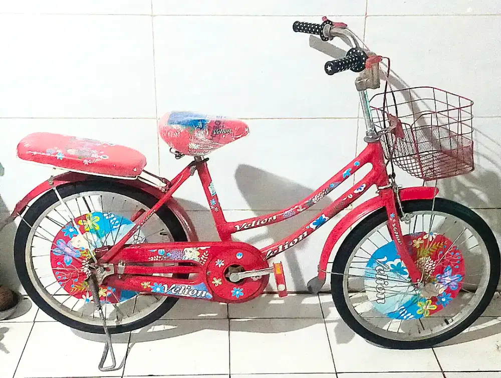 Sepeda ukuran 20 cocok buat umur ( 5 thn - 10 thn)
