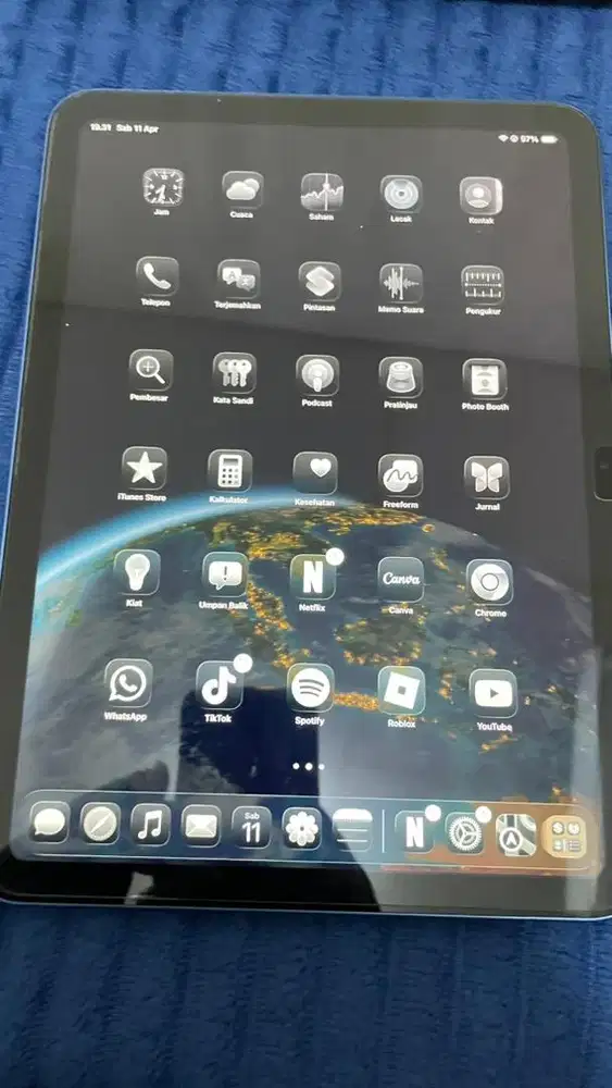 Ipad gen.11 2025 - 128 wifi only - garansi Ibox