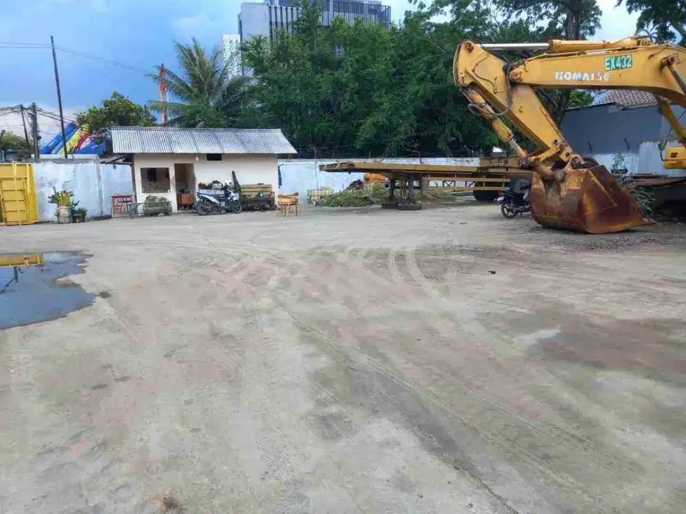 DISEWAKAN LAHAN EX POOL ALAT BERAT DI SEMPER BARAT CILINCING JAKARTA UTARA