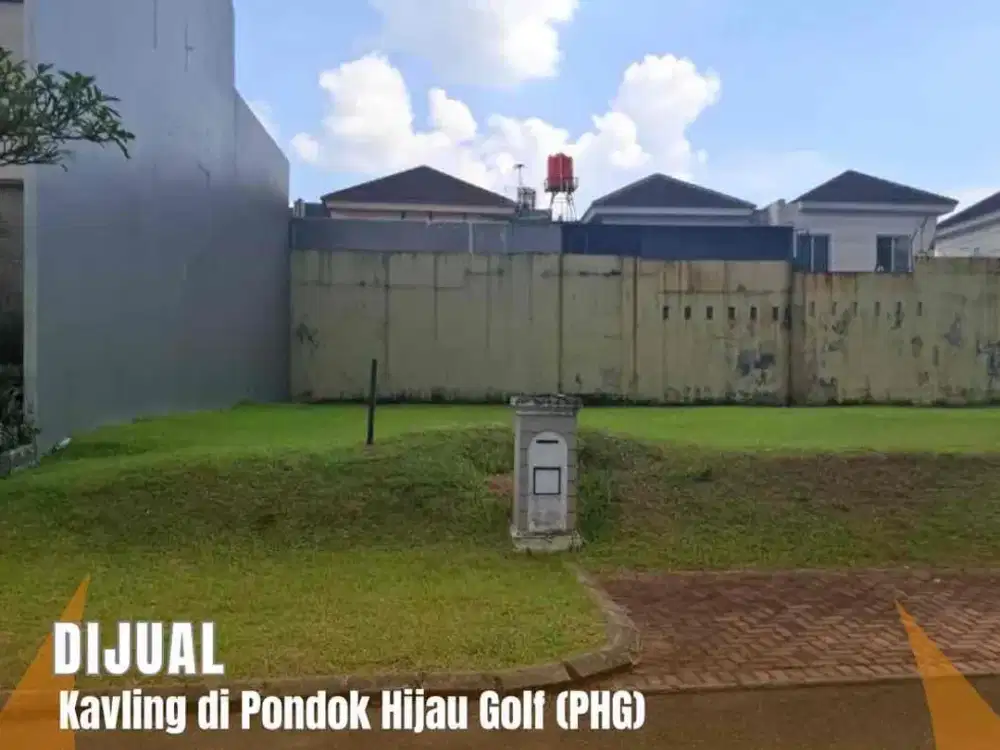 DIJUAL Kavling di Pondok Hijau Golf (PHG) Cluster The Tiara