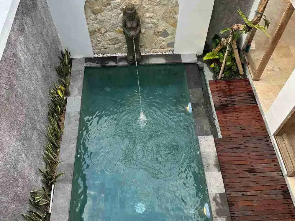 Villa Baru Modern View Sawah Kemenuh Ubud 3BR Furnished Nego