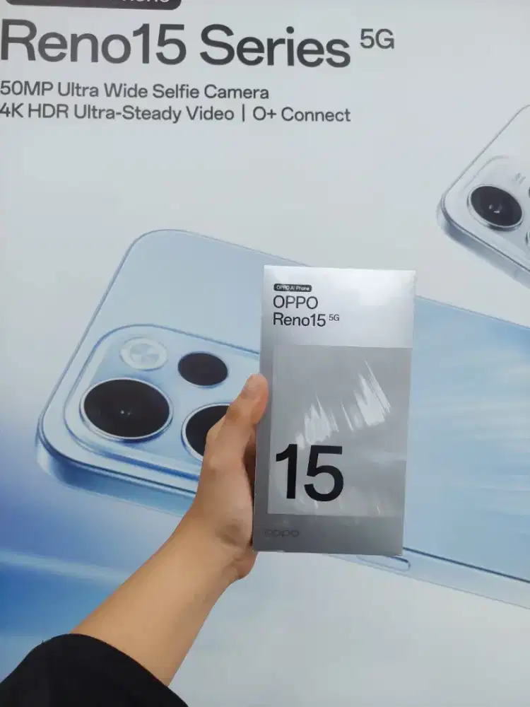 OPPO RENO 15 5G 12/256 NEW SEGEL ORI