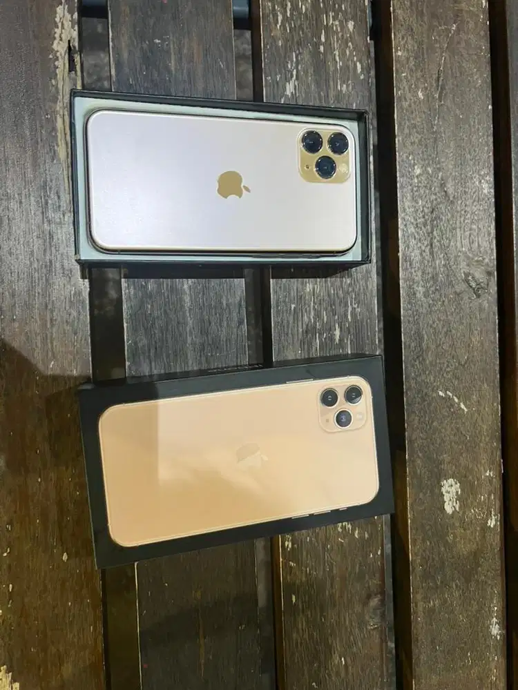 iphone 11 pro 256gb cantik gold