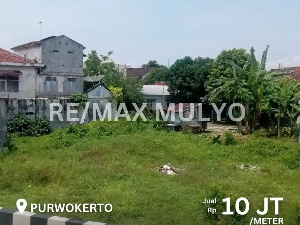 Dijual Tanah Luas Tengah Kota Cocok untuk Industri Area Purwokerto