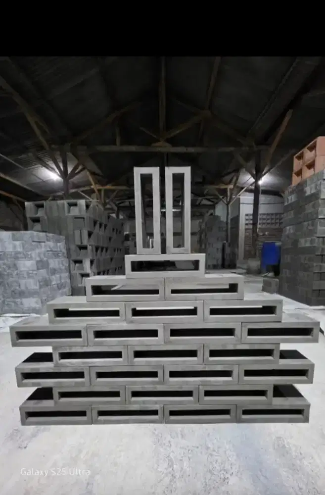 Roster beton berbagai macam motif