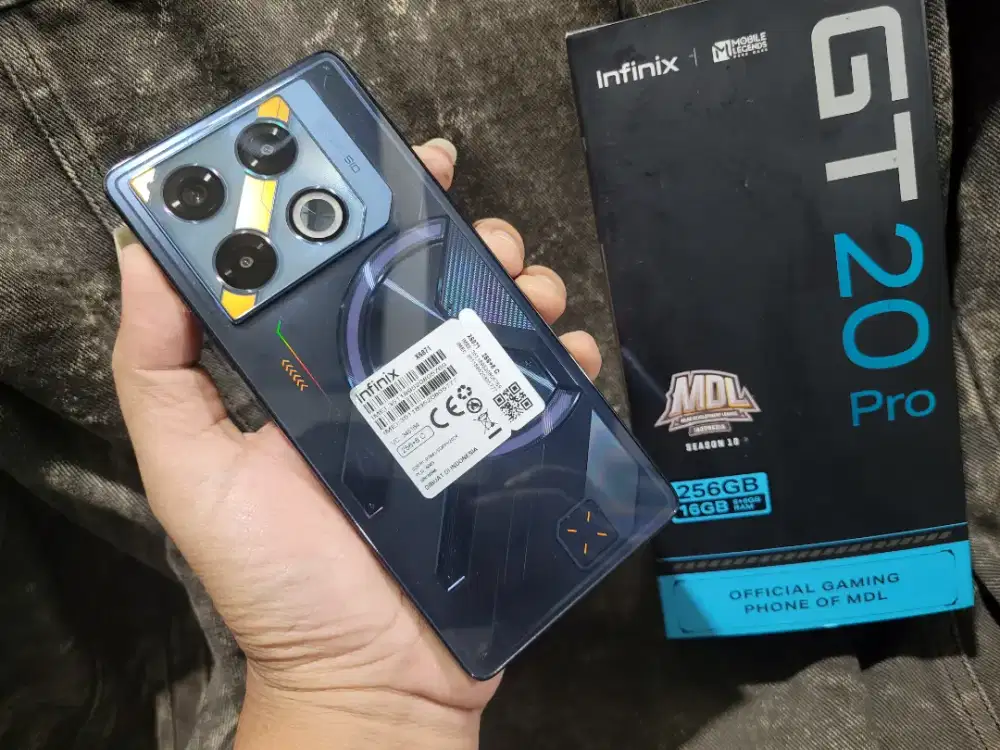 Infinix GT 20 pro ram 8/256gb mulus fullset original
