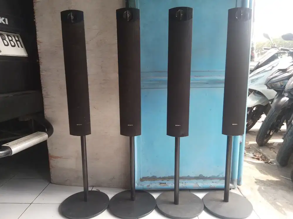 Sony Tower speaker, harga per biji, full ori, box utuh, merk Japan