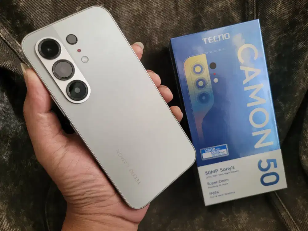 Tecno Comon 50 ram 8/128gb mulus fullset nominus