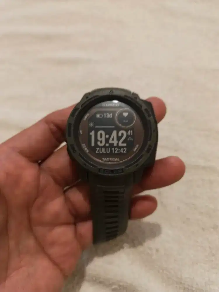 Garmin Instinct Solar Tactical Moss Green Mulus unit only no minus