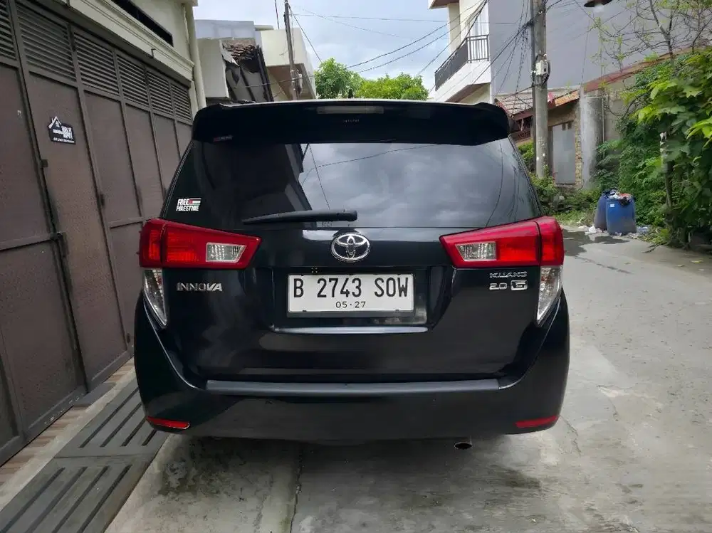 Toyota Kijang Innova Inova Reborn G AT Matic Tahun 2017 Hitam , 2018