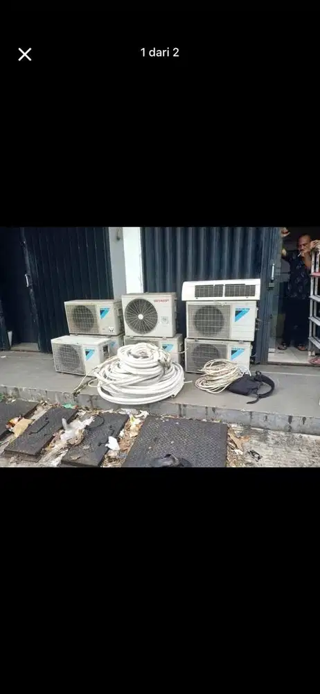 Terima ac bekas mati