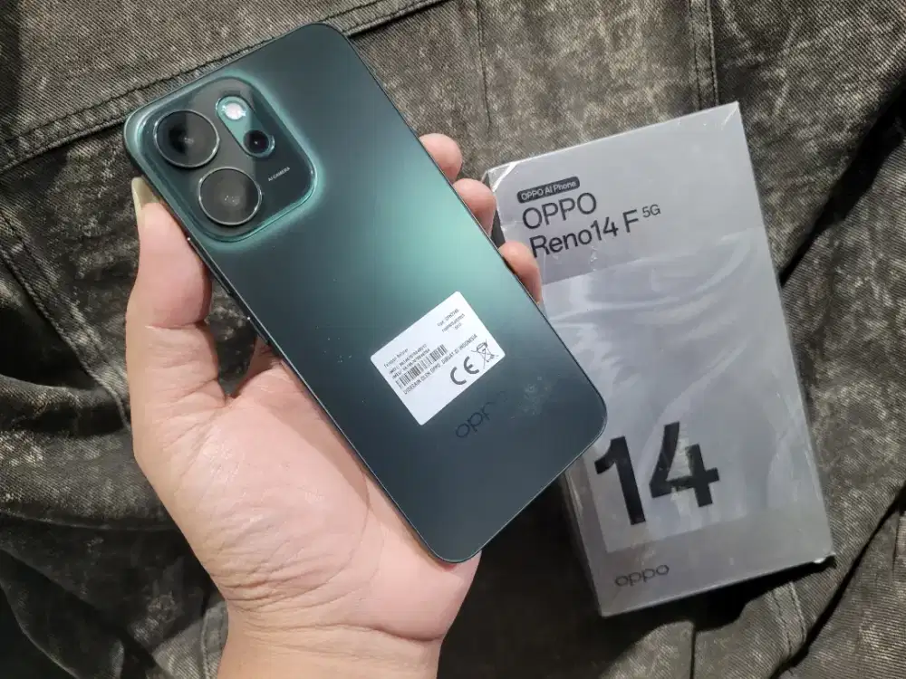 Oppo Reno 14f 5G ram 8/256gb mulus fullset nominus