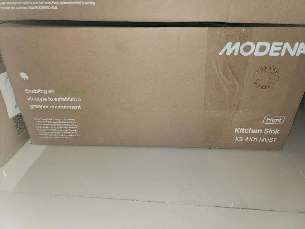 SINK MOdena KS 4101 stainlesssteel baru masih dibox