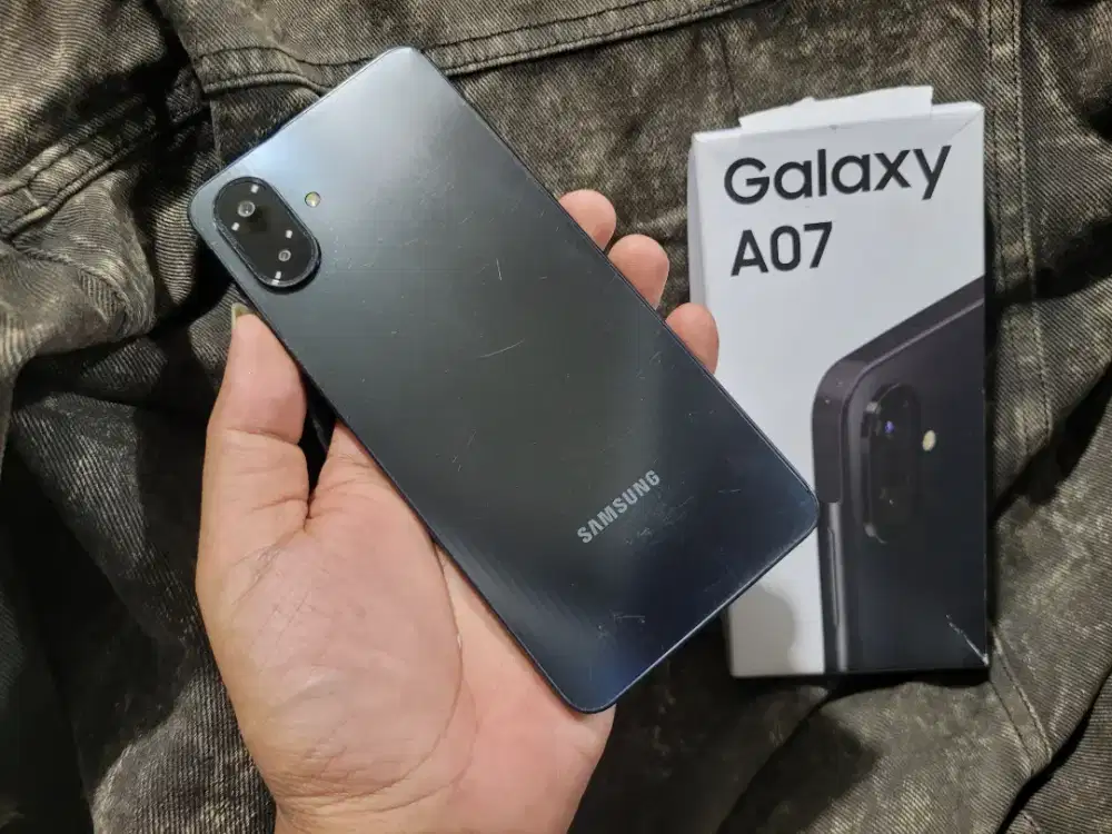 Samsung A07 ram 8/256gb lengkap