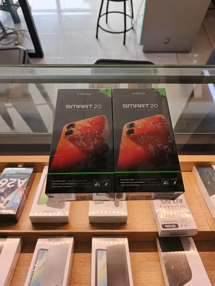 Fast respon WA Infinix Smart 20 4+4/64 Garansi resmi 1thn