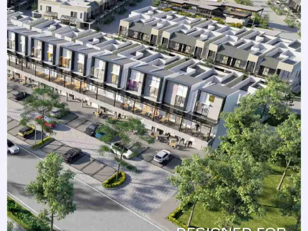 ruko baru urban style design modern di harapan indah 2 bekasi