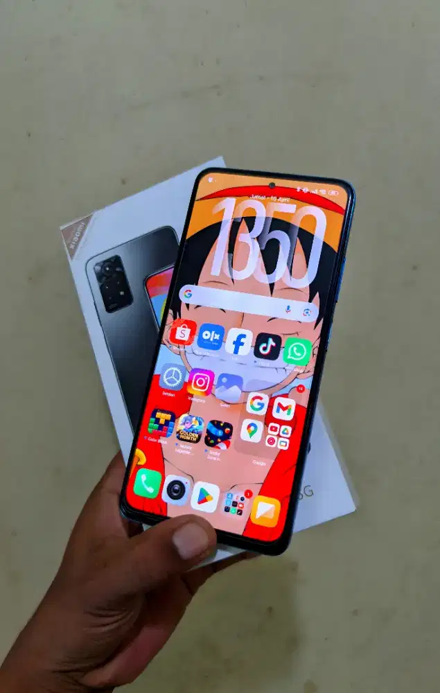 Xiaomi note 11 pro 5G fulset Ram 8+8/128gb siap pakai