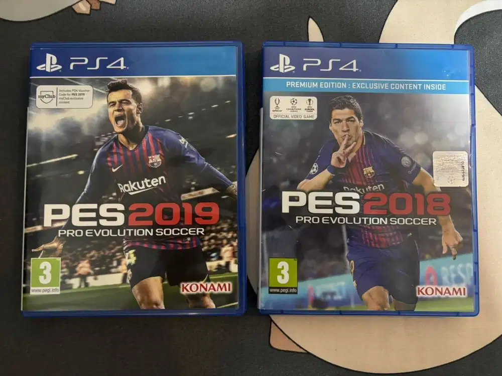 Jual Games PS4 - PES 2018 & 2019 (Bundling)