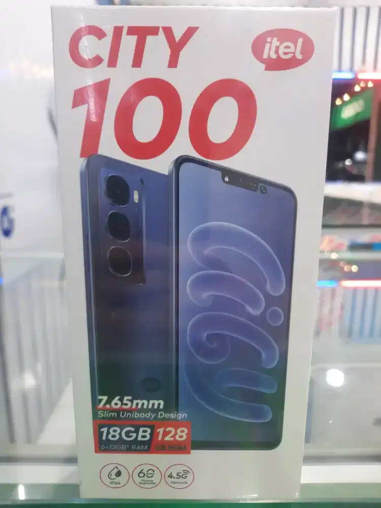 Itel City100 6+12(18)/128