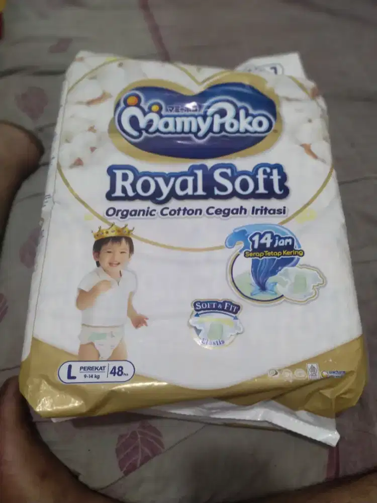 Jual mamy Poko Royal Soft tipe perekat ukuran L